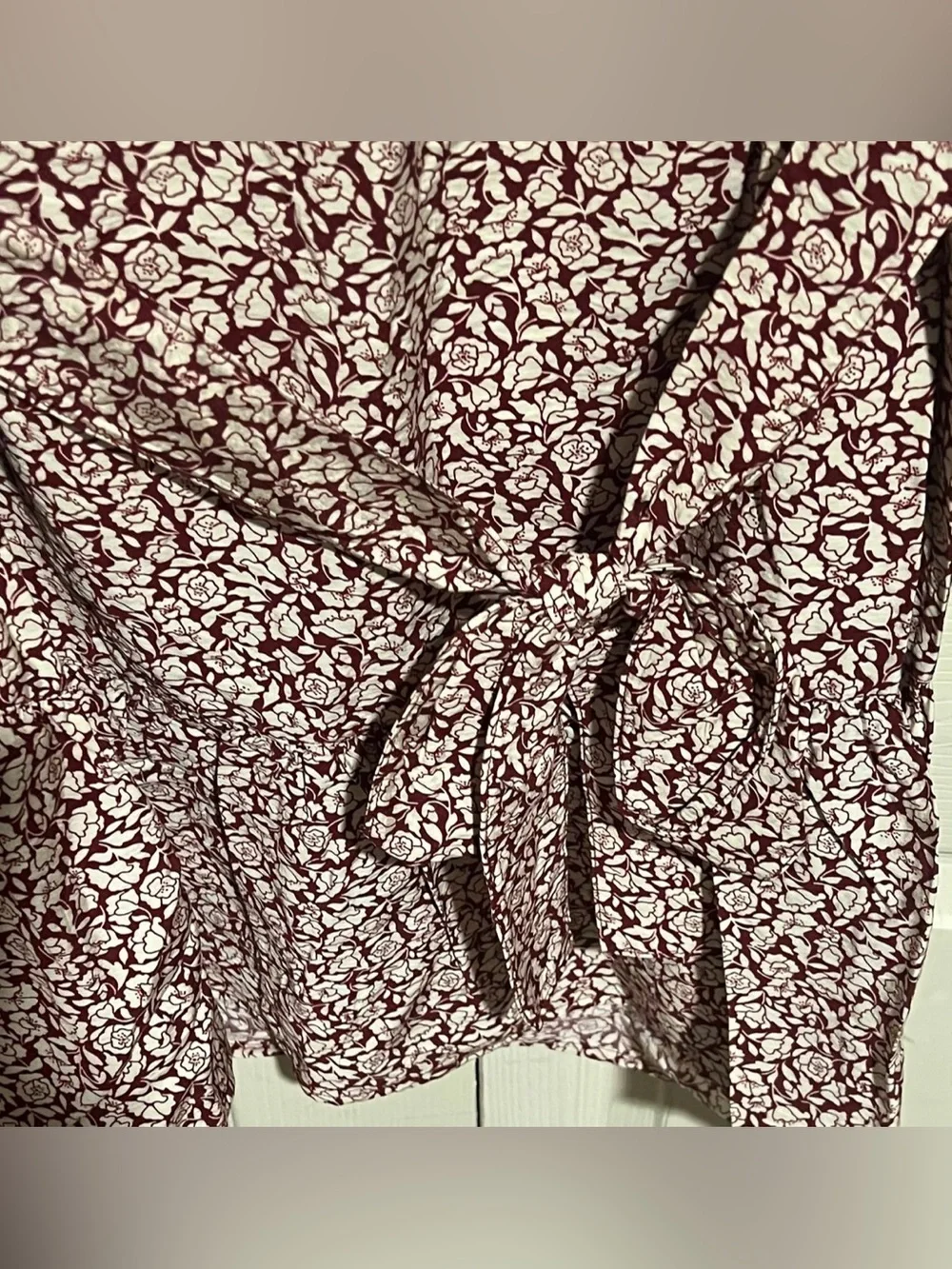 Time & Tru Lightweight Long Sleeve Relaxed Fit Mini Summer Dress Size Large NWT